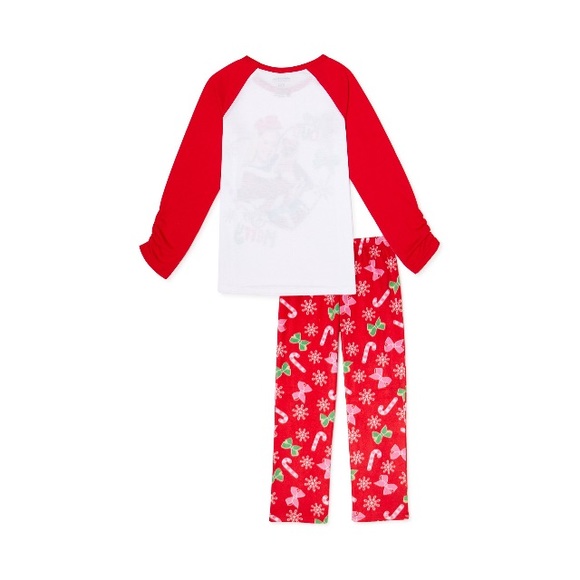 Jojo Siwa Girls Long Sleeve 2-Piece Pajama Set - Picture 2 of 3